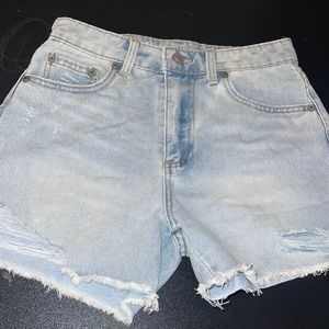 No Boundaries juniors midi denim short Sz 3